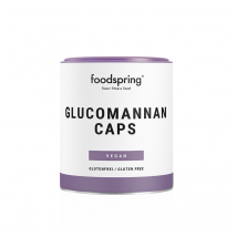 foodspring Glucomannan Kapseln | 83g | 100% vegan | Konjak | Mit Pflanzenkraft Gewicht verlieren