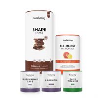 foodspring Shape Pack Pro | Pack Perte de Poids | Substituts de Repas, Boissons Protéinées et Suppléments