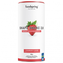 foodspring Shape Shake 2.0 | 900 g | Fraise | Substitut de Repas | Shake Protéiné pour la Perte de Poids