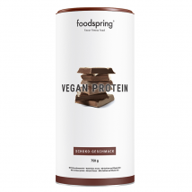 foodspring Protéine végétale | 750 g | Chocolat | Shake de Protéines en Poudre | Avec Vitamines et Minéraux | 100% Végétal