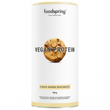 foodspring Protéine végétale | 750 g | Cookie Dough | Shake de Protéines en Poudre | Avec Vitamines et Minéraux | 100% Végétal