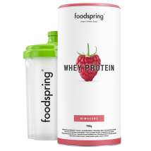 foodspring Protéine Whey | 750 g | Framboise | Whey à Base d'Isolat de Protéine | Shake Protéiné