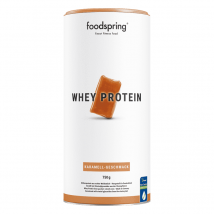 foodspring Protéine Whey | 750 g | Caramel | Whey à Base d'Isolat de Protéine | Shake Protéiné