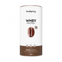 foodspring Protéine Whey | 750 g | Café | Whey à Base d'Isolat de Protéine | Shake Protéiné