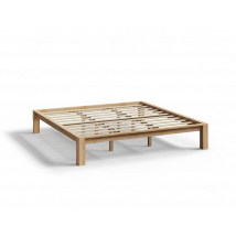 Japandi Solid Wood Bed Frame