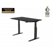 Ultimate All-in-One Standing Desk with Next-Gen Cable Tray