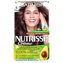 Tinta Capelli Permanent Nutrisse Garnier (Varie Tonalità) - 4 Dark Brown