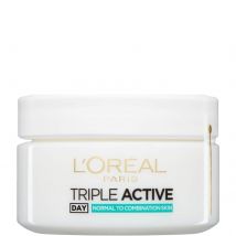 L'Oréal Paris Dermo Expertise Triple Active Crème Hydratante Jour Multi-Protectrice pour Peaux Normales à Mixtes 50 ml
