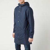RAINS Matte-Shell Long Jacket - M