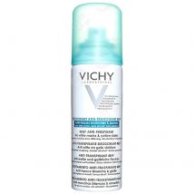 Vichy traitement anti-transpirant aérosol 48H anti-manches blanches et jaunes 125ml