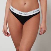 Calvin Klein Women's Modern Cotton Bikini Briefs - Black - L