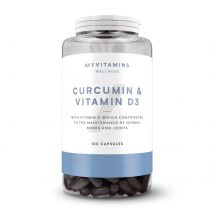 Cúrcuma & Vitamina D3 - 180capsules