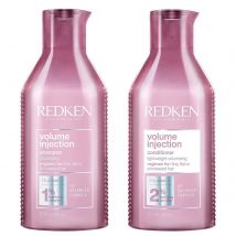 Redken Volume Injection Shampoo 300ml and Volume Injection Conditioner 250ml Duo