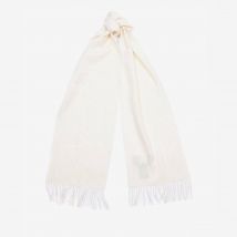 Barbour Women's Lambswool Woven Scarf - Cream
