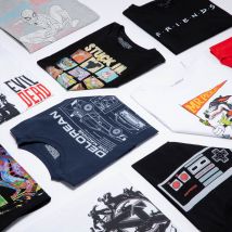 T-Shirt Geek Mystère - Lot de 10 - Homme - S