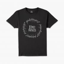 T-Shirt Homme Le Seigneur des Anneaux - Noir - S