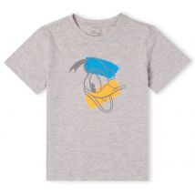 Disney Donald Duck Head Kinder T-Shirt - Grau - 11-12 Jahre