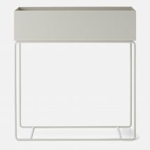 Ferm Living Plant Box and Side Table - Light Grey