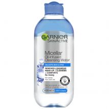Garnier Mizellenwasser Gesichtsreinigung und Make-up-Entferner für Empfindliche Haut und Augen 400 ml