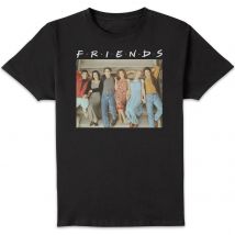 Friends Retro Character Shot Herren T-Shirt - Schwarz - 3XL