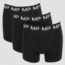 MP boxershort voor heren - Zwart (3 stuks) - S
