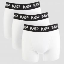MP boxershort voor heren - Wit (3 stuks) - S