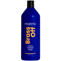 Matrix Total Results Brass Off Brunette Blue Conditioner for Lightened Brunette Hair 1000 ml
