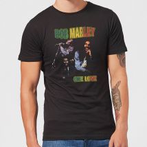 Bob Marley One Love Herren T-Shirt - Schwarz - L