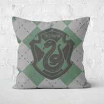 Coussin Harry Potter Slytherin (Serpentard) Carré - Taille au choix - 50x50cm