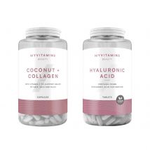 Coffret Noix de coco et collagène + Acide hyaluronique de Myvitamins.