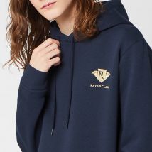 Sweat à capuche Unisexe Harry Potter Ravenclaw Brodé - Bleu Marine - L