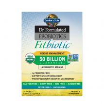 Poudre Probiotique Fitbiotic - Non aromatisée - Lot de 20 sachets