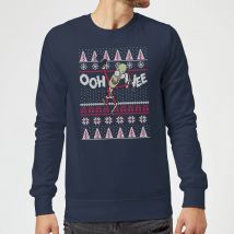 Rick and Morty Ooh Wee Weihnachtspullover – Navy - M