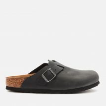Birkenstock Women's Boston Oiled Leather Mules - Black