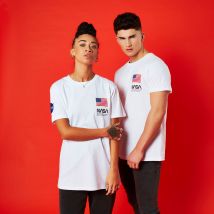 T-shirt NASA Base Camp - Blanc - Unisexe - L