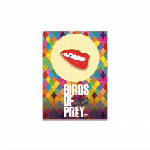 Harley Quinn Birds of Prey Collectable Pin Badge - Lips