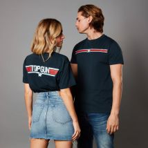 T-shirt Top Gun - Unisex - Bleu Marine - L