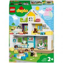 LEGO DUPLO Ma Ville La Maison Modulable 3 en 1, Maison de Poupée, Jouet Enfant 2 ans(10929)