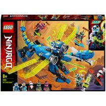 LEGO NINJAGO : Figurine articulée en Jouet Le Cyber Dragon de Jay (71711)