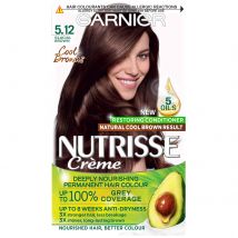 Tinta Capelli Permanent Nutrisse Garnier (Varie Tonalità) - 5.12 Glacial Brown