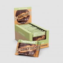 Wegańskie Nadziewane Ciasteczko Białkowe - Double Chocolate & Peanut Butter