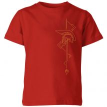 Magic: The Gathering Theros: Beyond Death Asymmetrical Helmet Kids' T-Shirt - Red - 9-10 ans