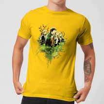 The Lord Of The Rings Hobbits Men's T-Shirt - Yellow - L