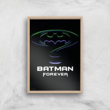 Batman Forever Giclee Art Print - A2 - Wooden Frame