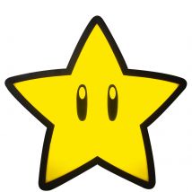 Super Mario Super Star Lampe avec Projection de Lumière