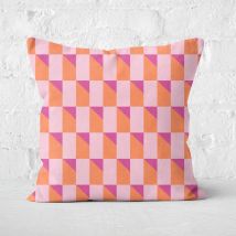 Geometric Square Cushion - 50x50cm - Soft Touch