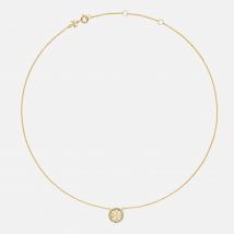 Tory Burch Miller Gold-Plated Crystal Necklace