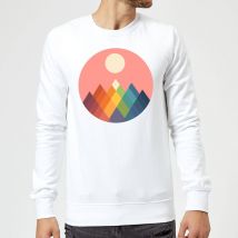 Andy Westface Rainbow Peak Sweatshirt - White - M - White