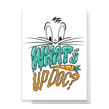 Looney Tunes What's Up Doc? Greetings Card - Standard Card