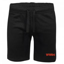 DC Wonder Woman WW84 Embroidered Unisex Jogger Shorts - Black - M
